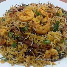 S.P Prawns Biryani